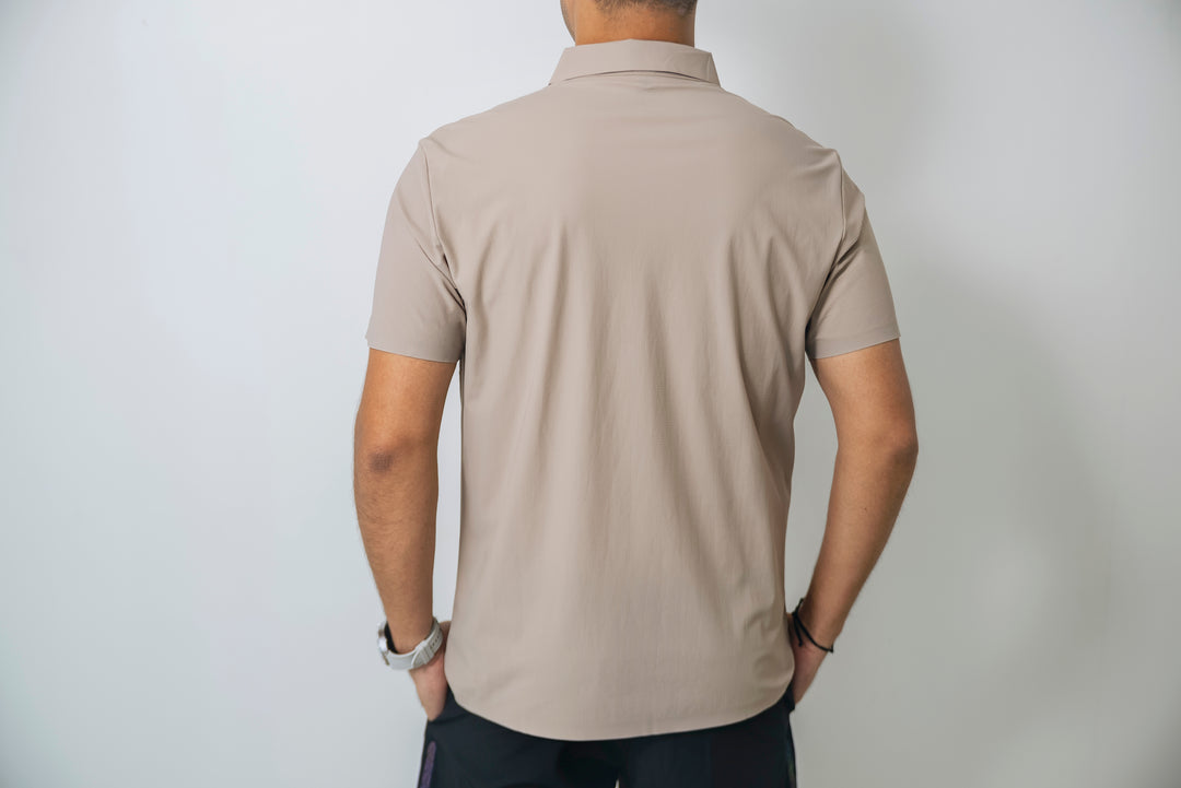 Round-the-Clock Comfort Shirt in Latte Brown