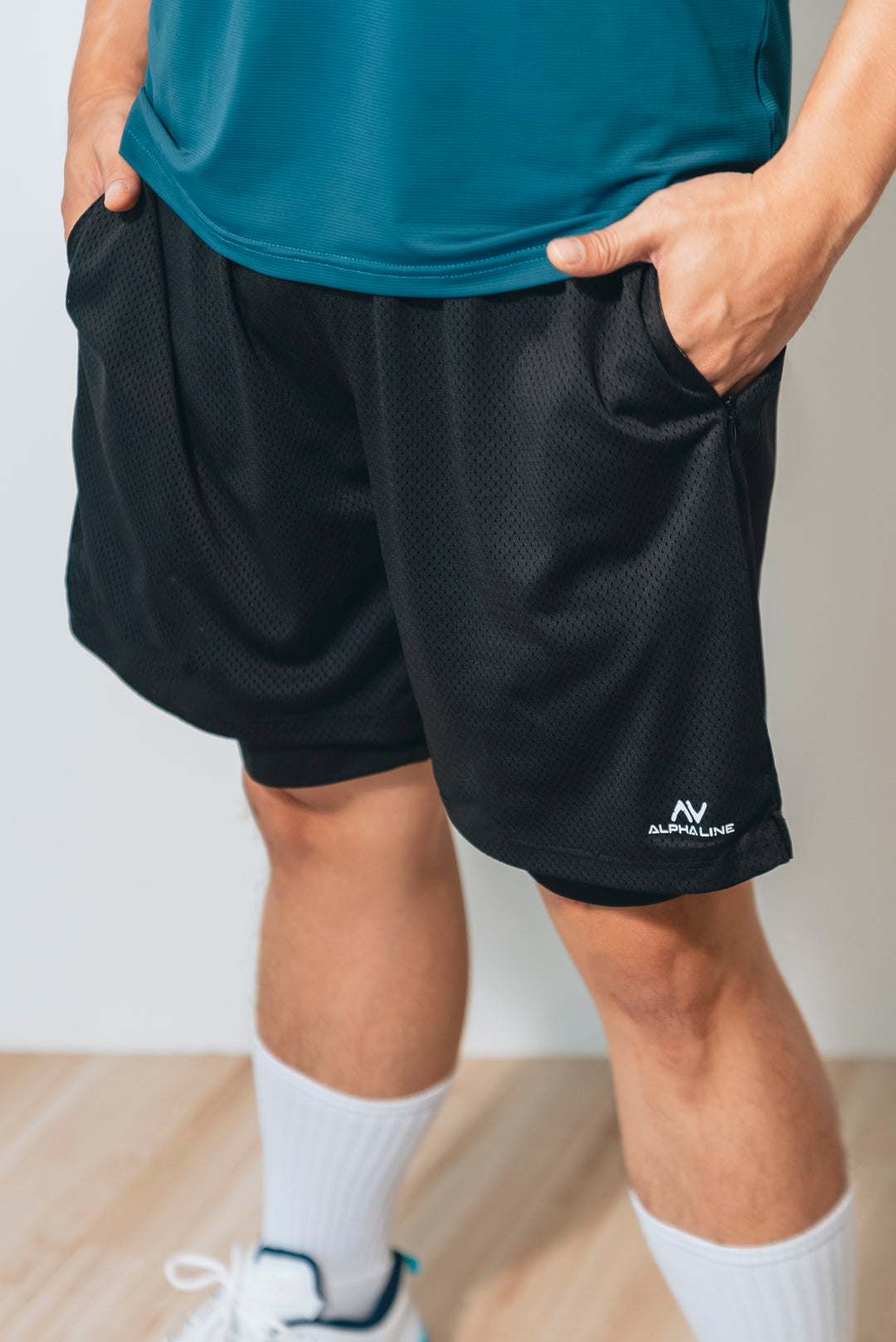 Airflow Training Shorts in Jet Black