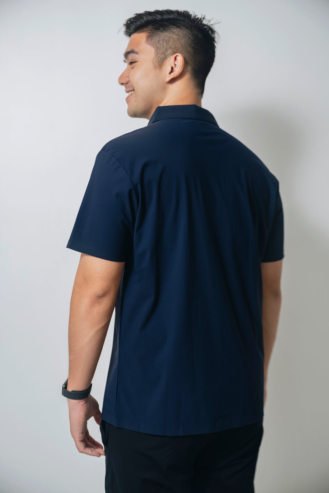 Round-the-Clock Comfort Shirt in Midnight Blue