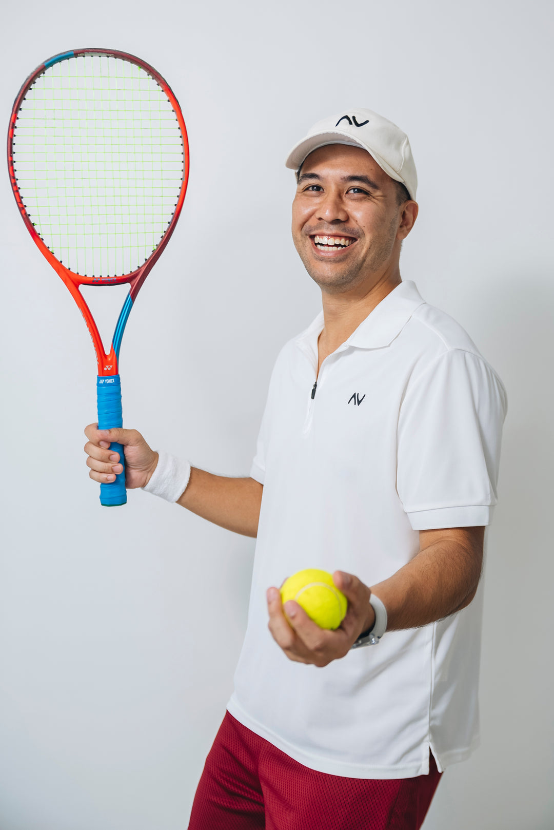 Ace Your Day Polo in Powder White