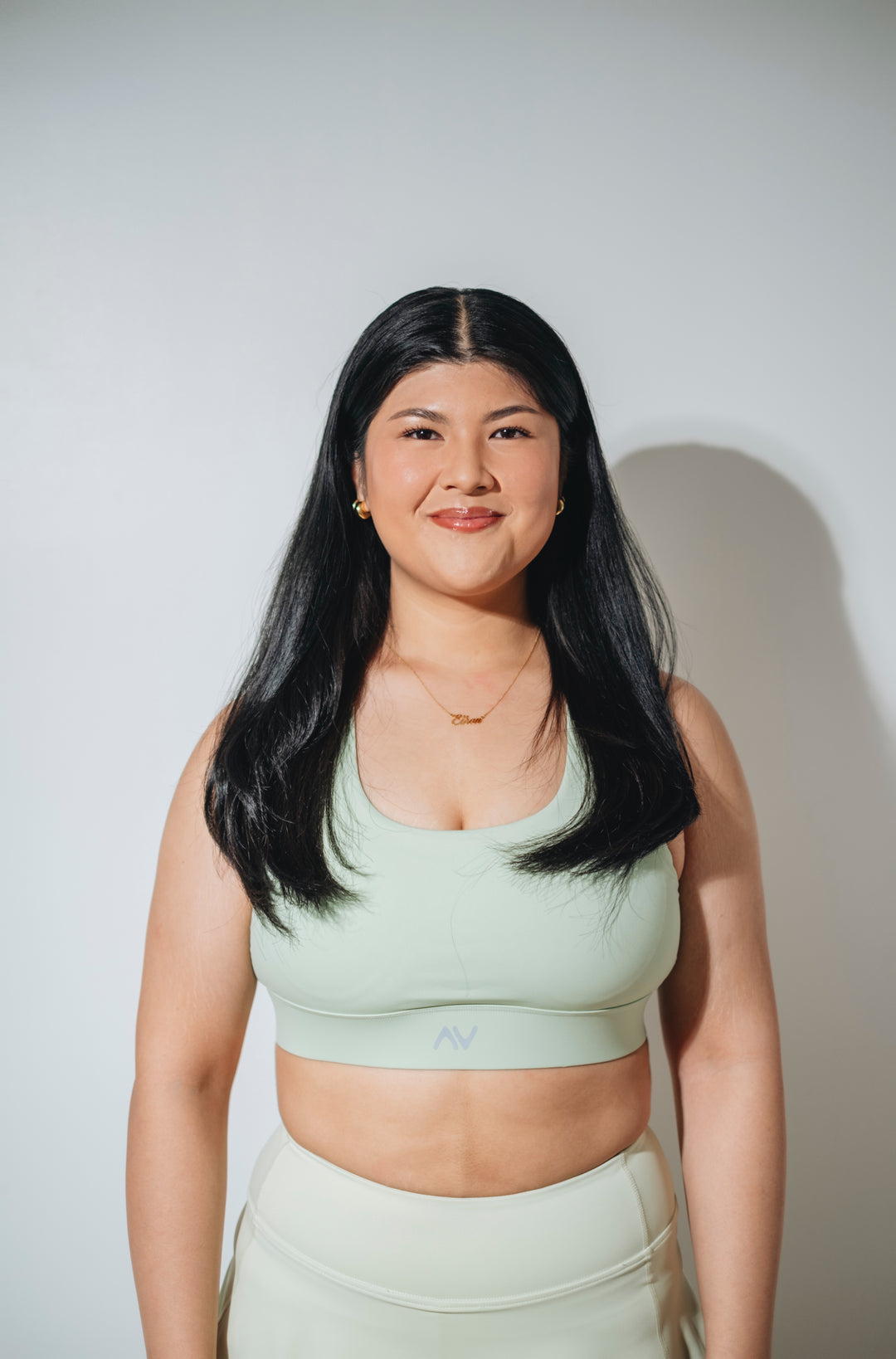 Comfort Supportive Sports Bra in Sage Green